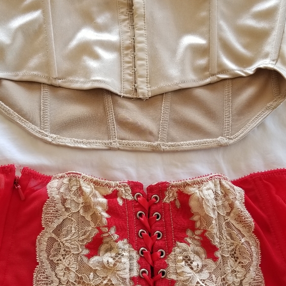 New Victoria's Secret Riley& james corset trainer waist 2 pc medium - Picture 7 of 10